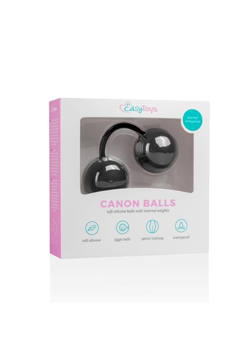 Kulki gejszy Canon Balls - czarne, zestaw 2 — zdjęcie 6