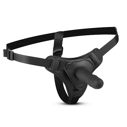 Zestaw strap-on - regulowany, silikon