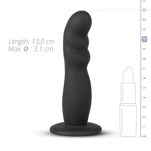 Zestaw strap-on - regulowany, silikon — zdjęcie 4