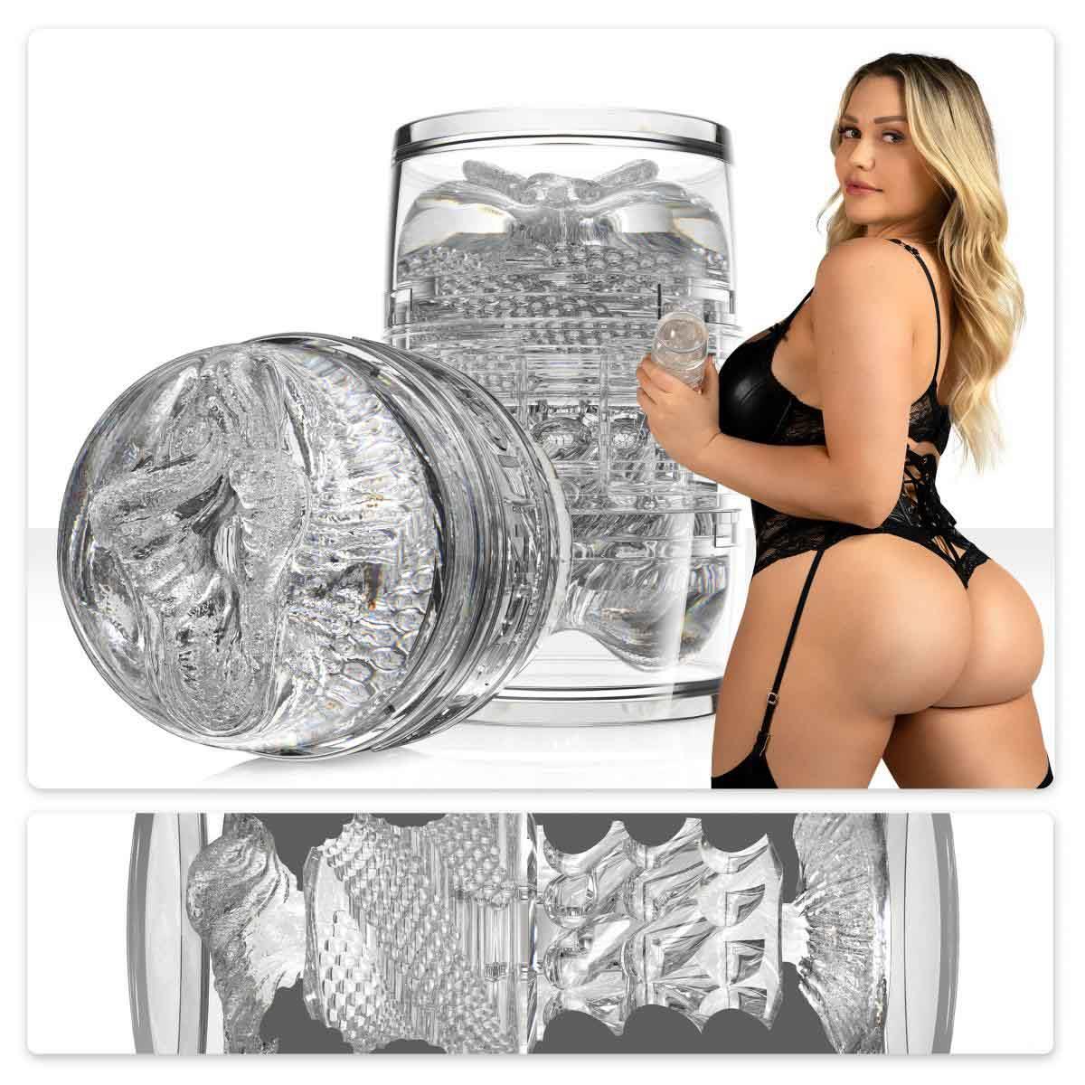 Masturbator Fleshlight Quickshot Mia Malkova – dwa wejścia — zdjęcie 5
