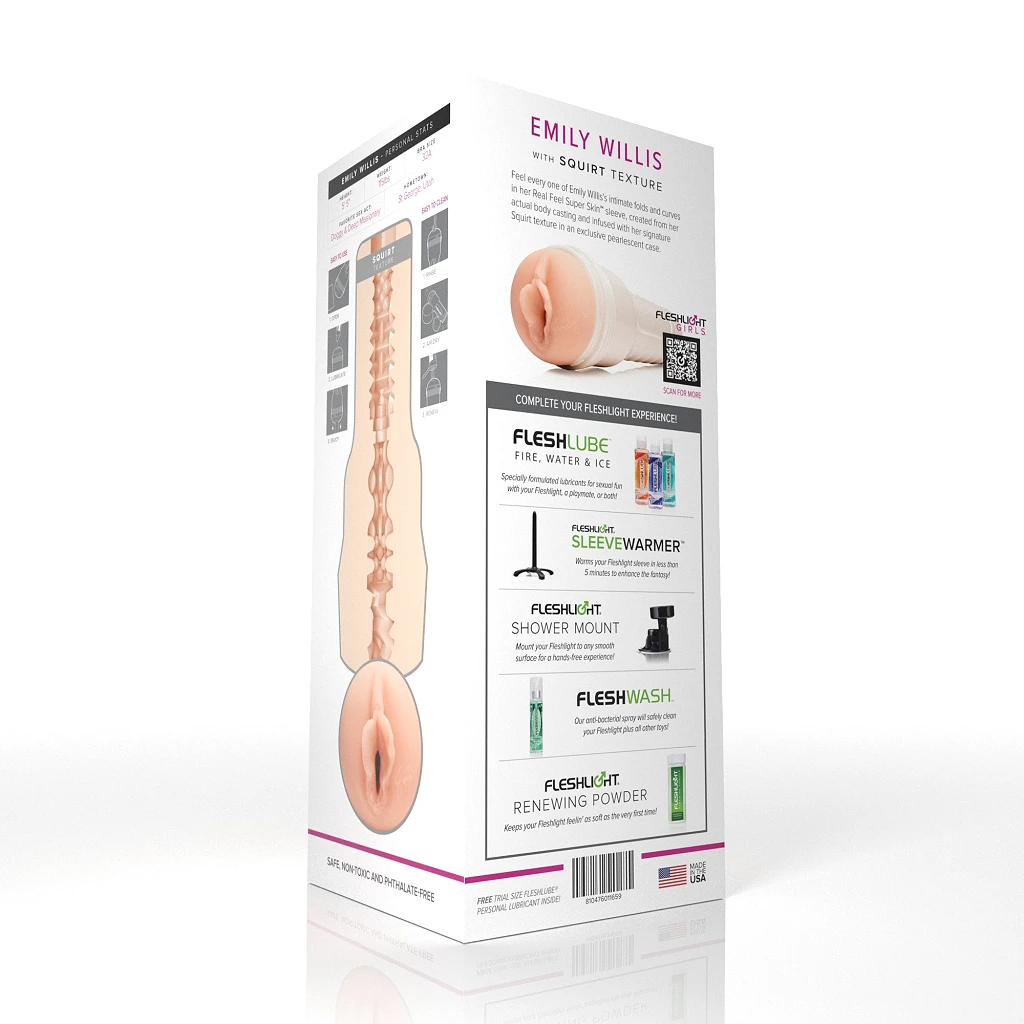 Masturbator Fleshlight Emily Willis Squirt – wejście pochwowe, 25 cm — zdjęcie 6