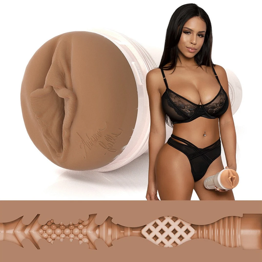 Masturbator waginalny Fleshlight Autumn Falls Cream – SuperSkin, 25 cm — zdjęcie 2