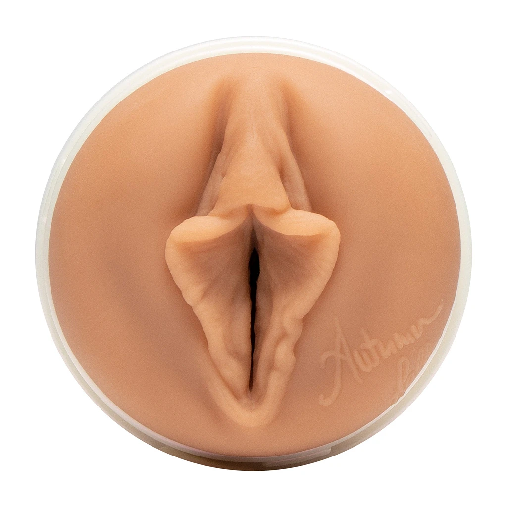 Masturbator waginalny Fleshlight Autumn Falls Cream – SuperSkin, 25 cm — zdjęcie 3