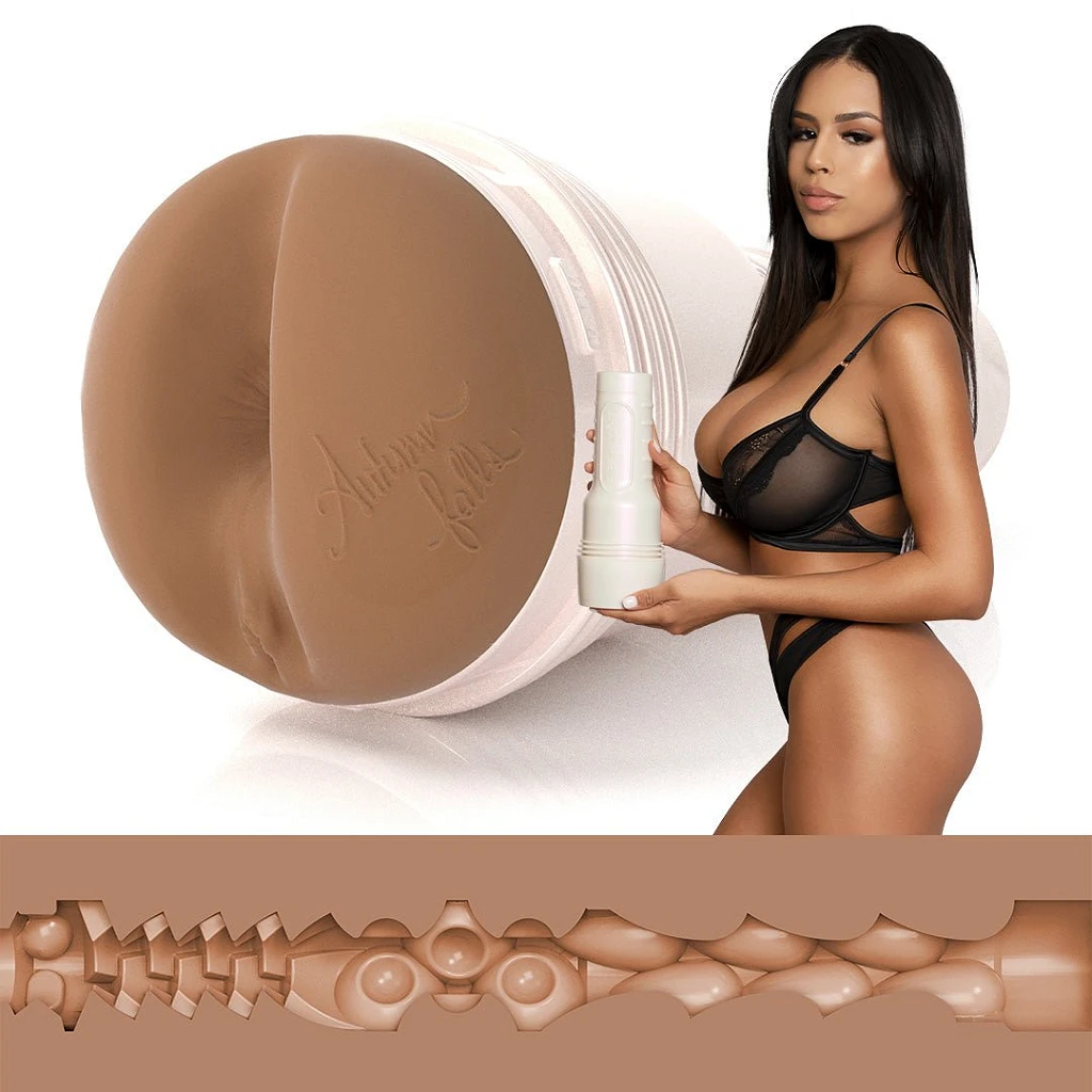 Masturbator analny Fleshlight Autumn Falls Peaches – rękaw SuperSkin — zdjęcie 2
