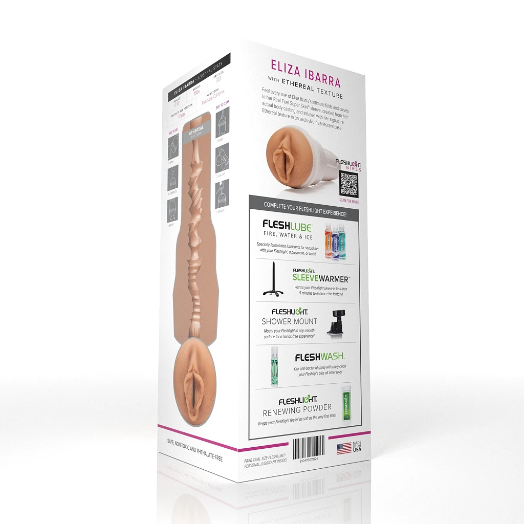 Masturbator Fleshlight Eliza Ibarra Ethereal – wkład SuperSkin — zdjęcie 6
