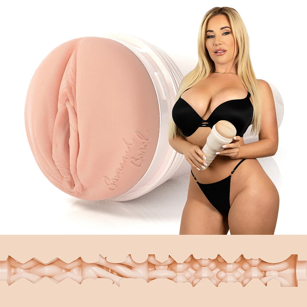 Masturbator Fleshlight Savannah Bond – wagina, rękaw SuperSkin, 25 cm — zdjęcie 2