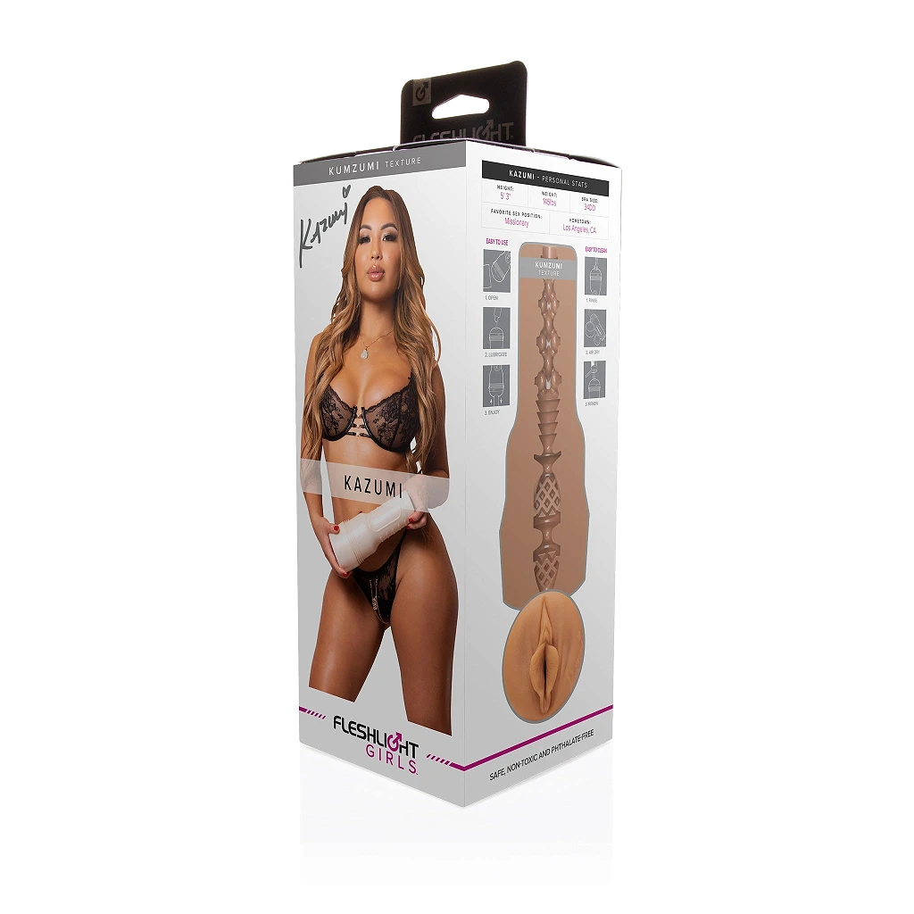 Masturbator waginalny Fleshlight Kazumi Kumzumi – wkład SuperSkin — zdjęcie 4