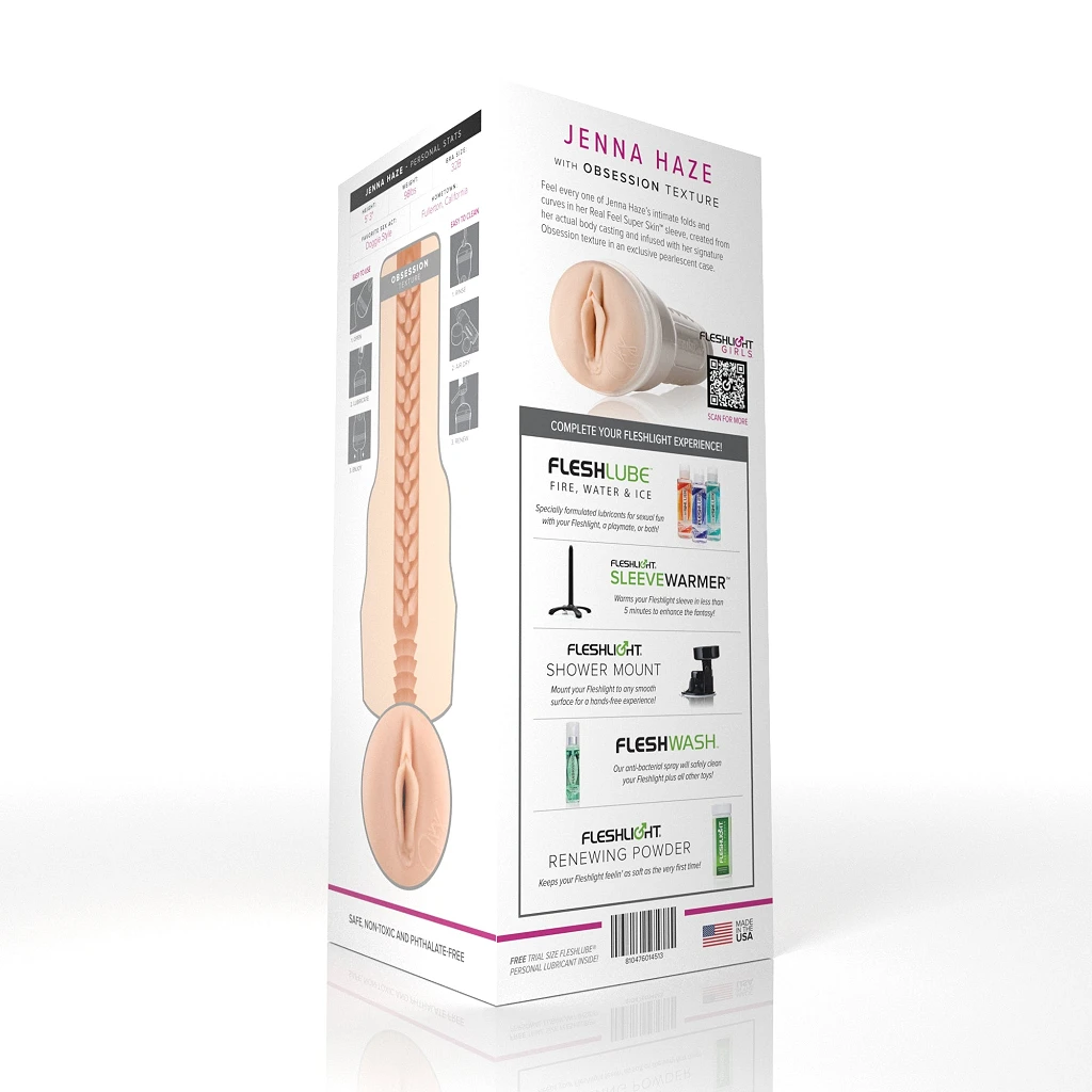 Masturbator Fleshlight Jenna Haze Obsession – wyjmowany rękaw, 25 cm — zdjęcie 6