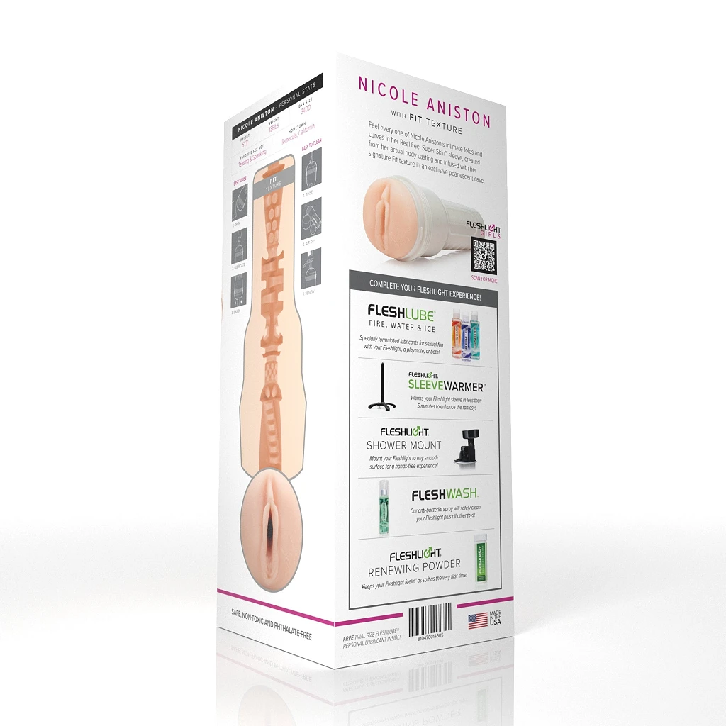 Masturbator Fleshlight Nicole Aniston Fit – replika waginy, SuperSkin — zdjęcie 5