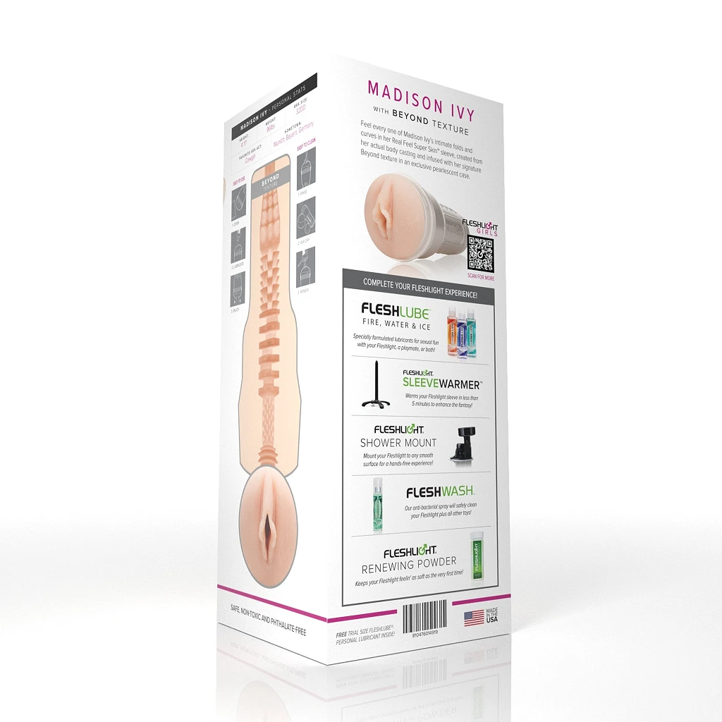 Masturbator waginalny Fleshlight Madison Ivy Beyond - SuperSkin, 25 cm — zdjęcie 6