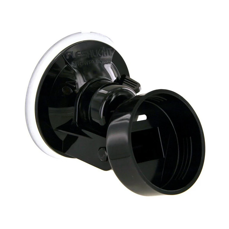 Uchwyt prysznicowy Fleshlight Shower Mount – mocna przyssawka, czarny
