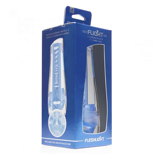 Masturbator Fleshlight Flight Commander – wypustki i fale, 20,5 cm — zdjęcie 5