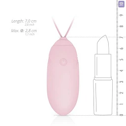 Wibrujące jajko LUV Egg – 12 trybów, pilot, wodoodporne — zdjęcie 5
