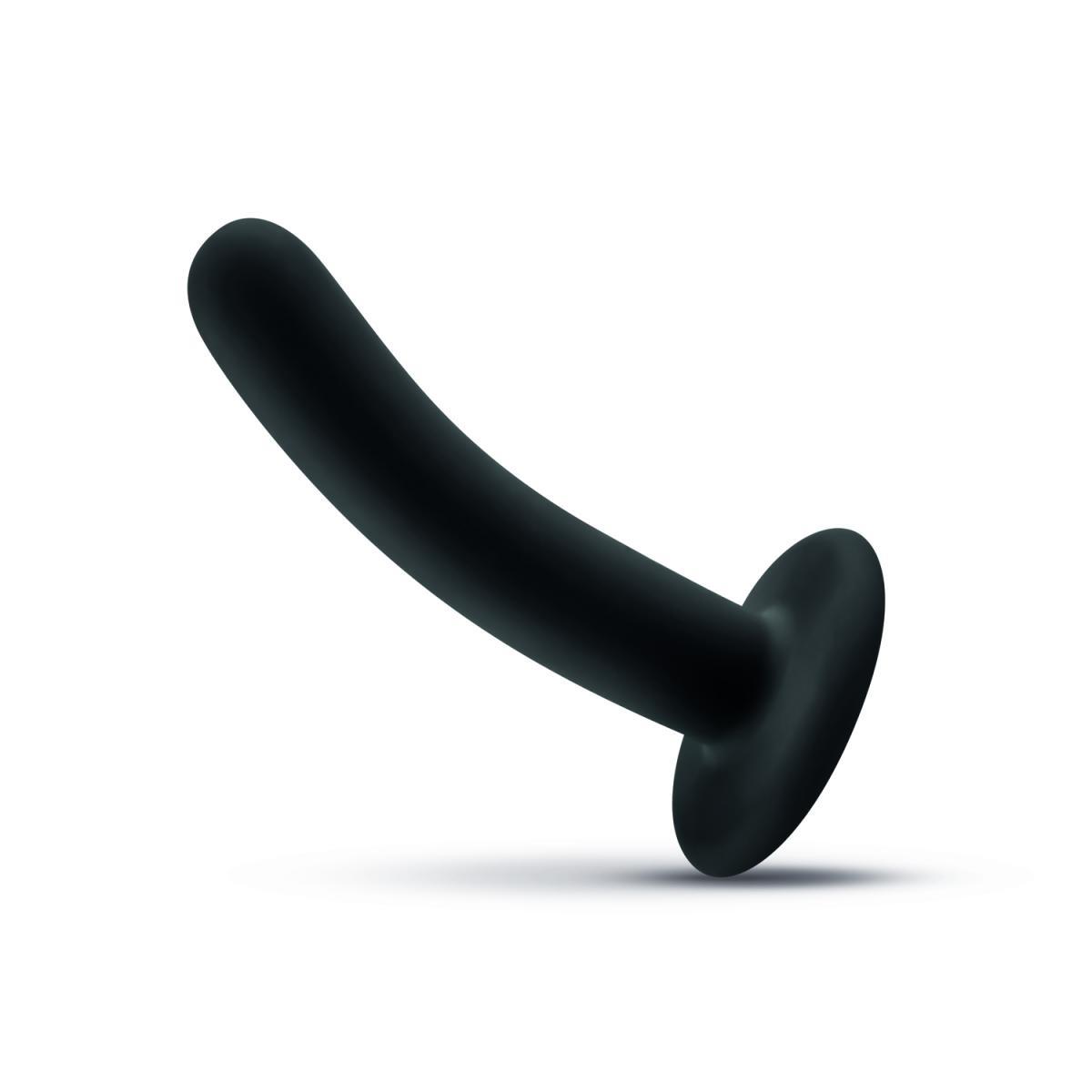 Dildo Logan 13,5 cm – lekko wygięte, z przyssawką — zdjęcie 3