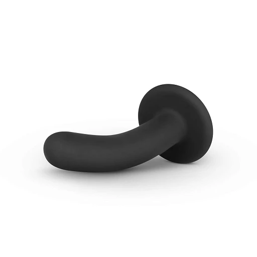 Dildo Logan 13,5 cm – lekko wygięte, z przyssawką — zdjęcie 7