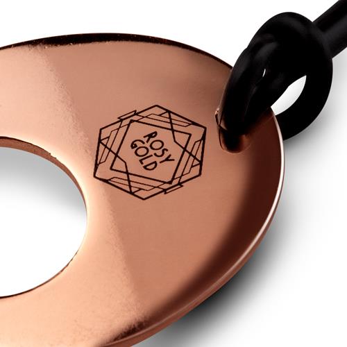 Kulki gejszy Rosy Gold - zestaw 2 kulki, metal — zdjęcie 3