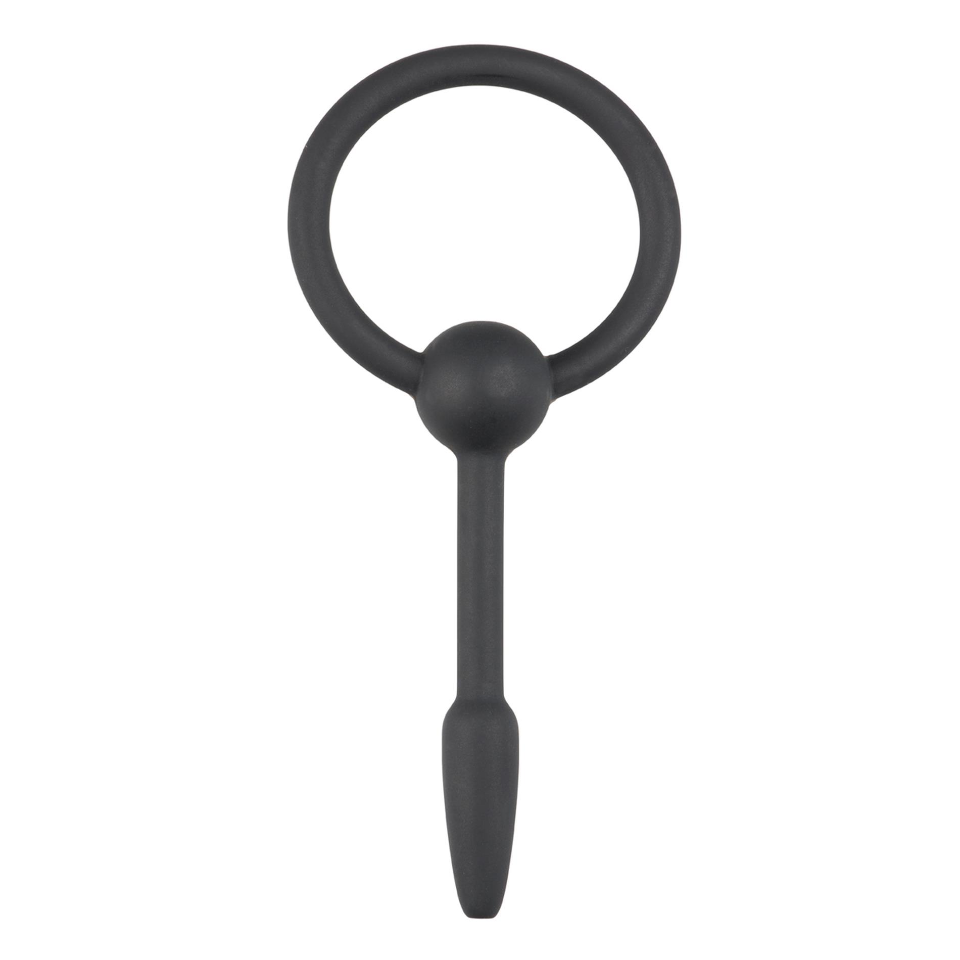 Plug do cewki moczowej Small Silicone – z pierścieniem — zdjęcie 1