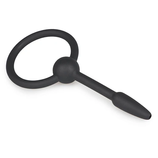 Plug do cewki moczowej Small Silicone – z pierścieniem — zdjęcie 2
