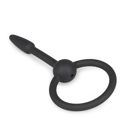 Plug do cewki moczowej Small Silicone – z pierścieniem — zdjęcie 3