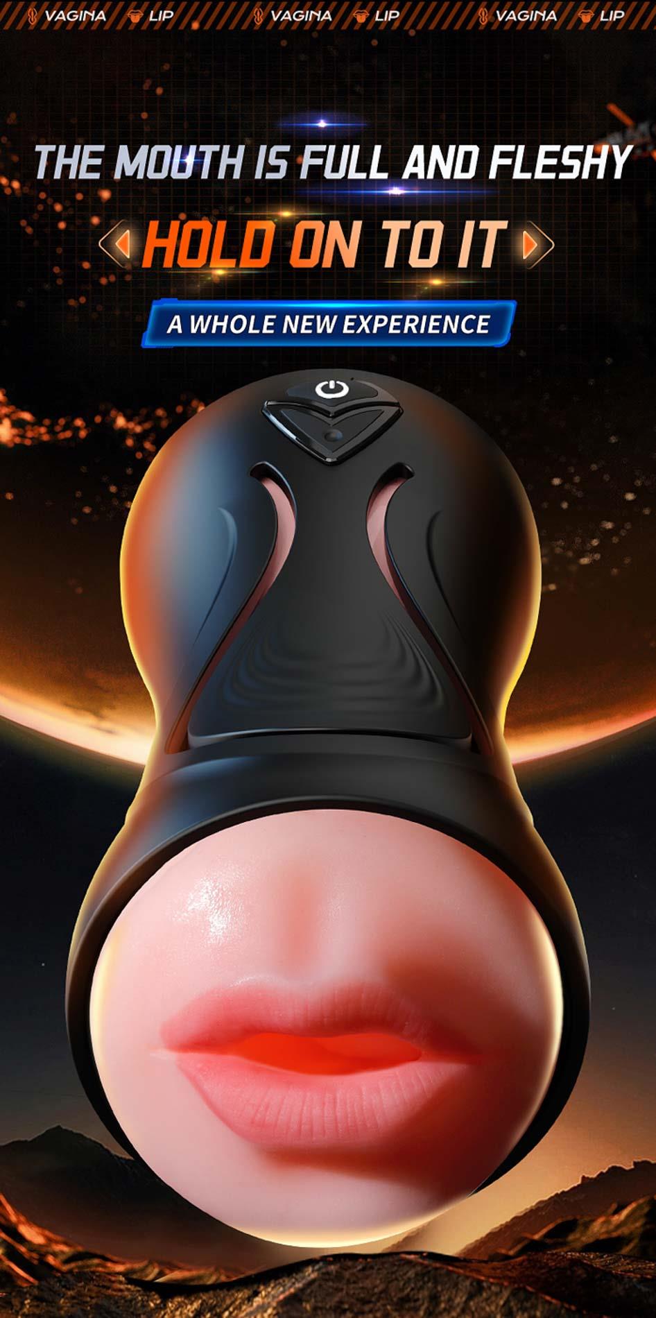 Masturbator Double Knight – dwustronny, sterowany aplikacją — zdjęcie 11