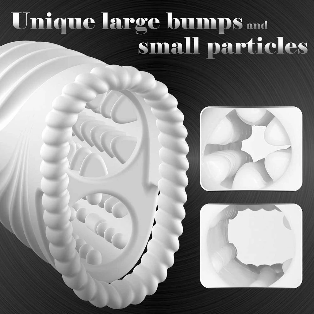 Masturbator wibrujący Soft Bullet Stroker – TPE, 10 funkcji — zdjęcie 6
