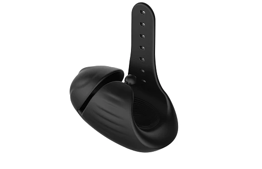 Masturbator wibrujący Adjustable – regulowana klamra, 8 trybów