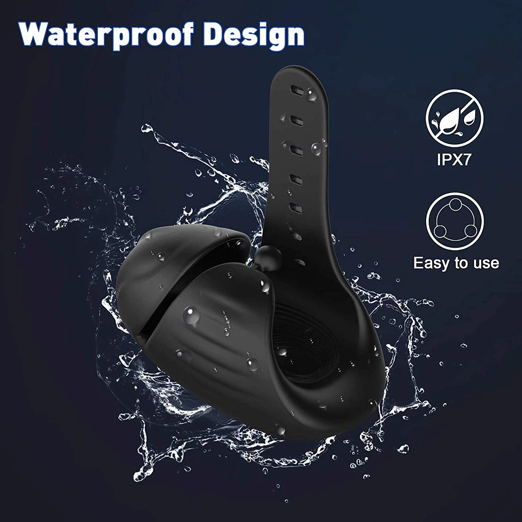 Masturbator wibrujący Adjustable – regulowana klamra, 8 trybów — zdjęcie 17