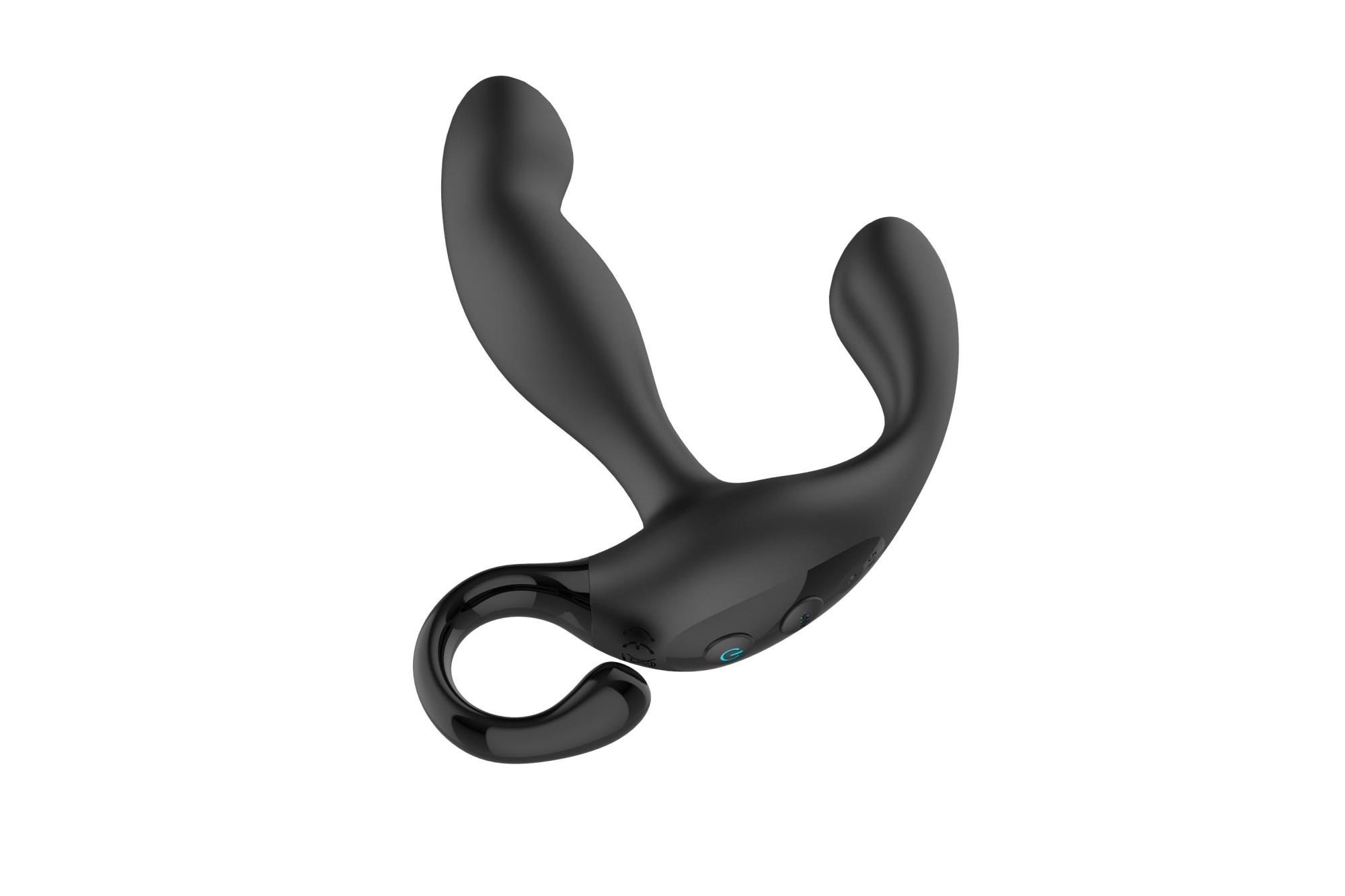 Masażer prostaty Finger Wiggle - silikon, czarny — zdjęcie 9