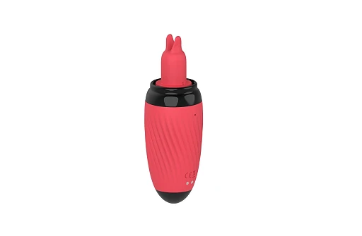Stymulator ssąco‑liżący Sucking Pump – 10×10, silikon — zdjęcie 5