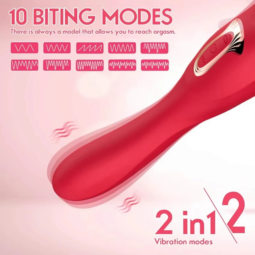 Stymulator Big Mouth 2.0 – muskanie ust, wibracje i ssanie — zdjęcie 16