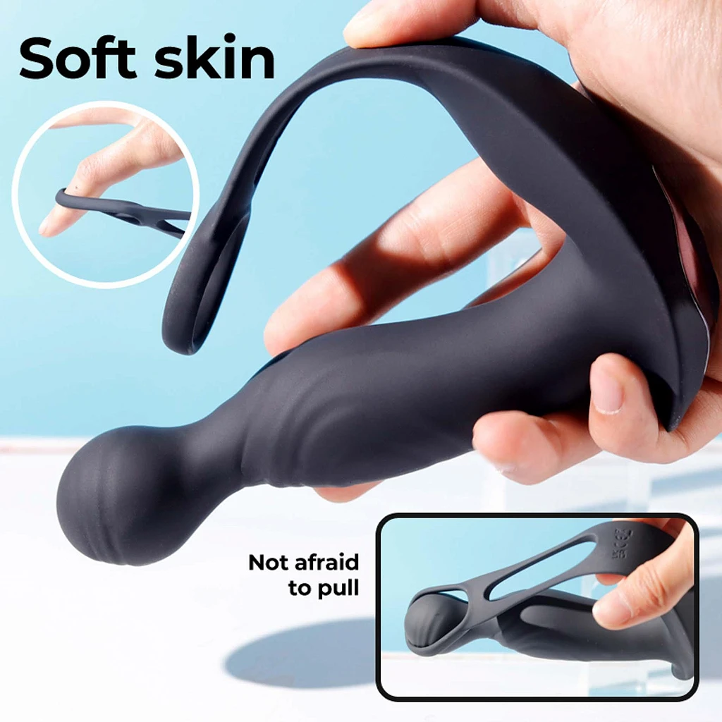 Masażer prostaty Remote - 9 trybów, USB — zdjęcie 17