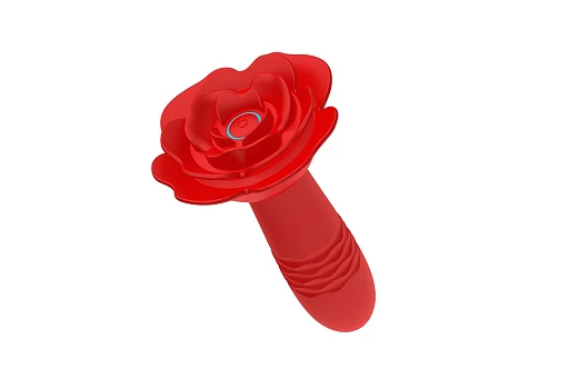 Korek analny Rose - 10 trybów wibracji — zdjęcie 2