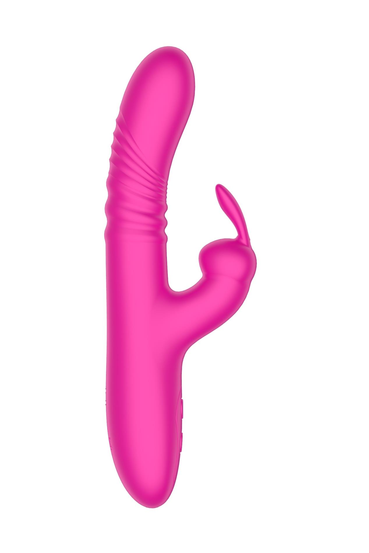 Wibrator króliczek – 10 trybów, silikon, USB — zdjęcie 2