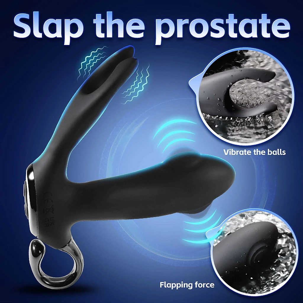 Masażer prostaty Dual tapping - 10 trybów — zdjęcie 17