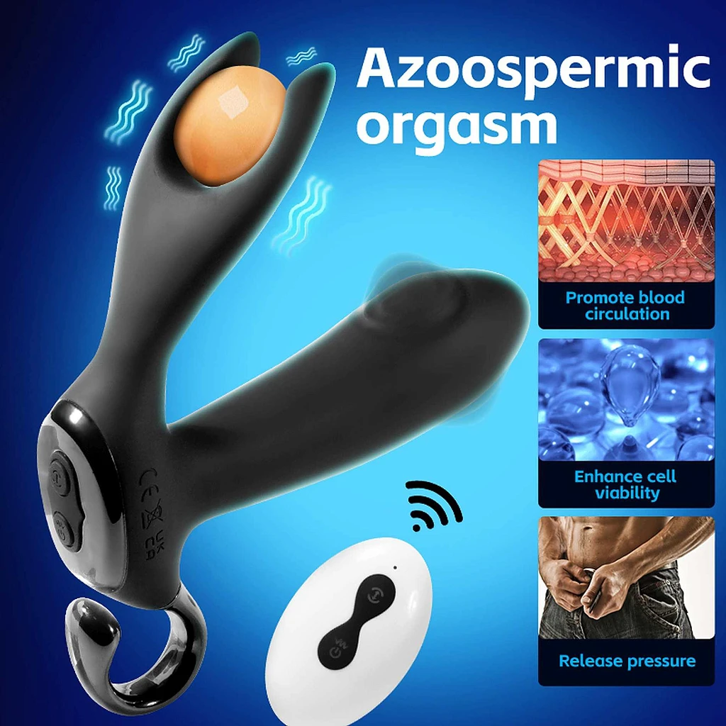 Masażer prostaty Dual tapping - 10 trybów — zdjęcie 18
