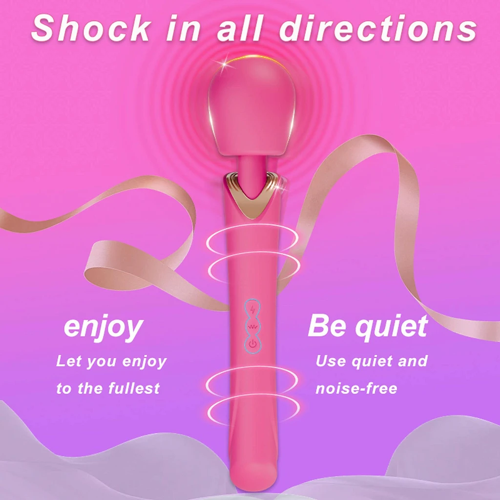 Masażer różdżka Perfect Wand Pink – 30 cm, 10 trybów — zdjęcie 11