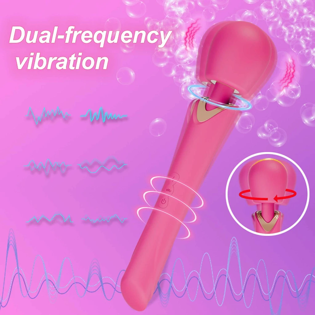 Masażer różdżka Perfect Wand Pink – 30 cm, 10 trybów — zdjęcie 13