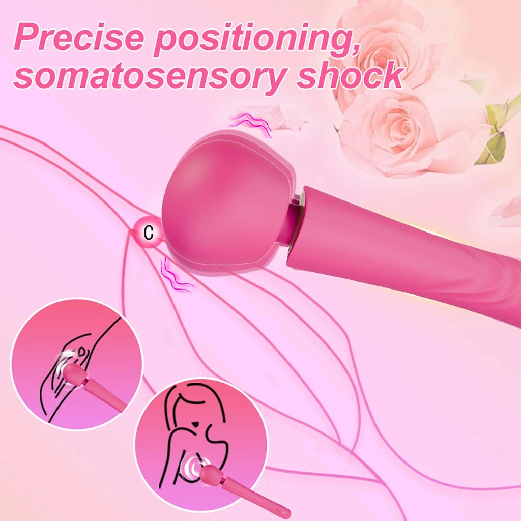 Masażer różdżka Perfect Wand Pink – 30 cm, 10 trybów — zdjęcie 16