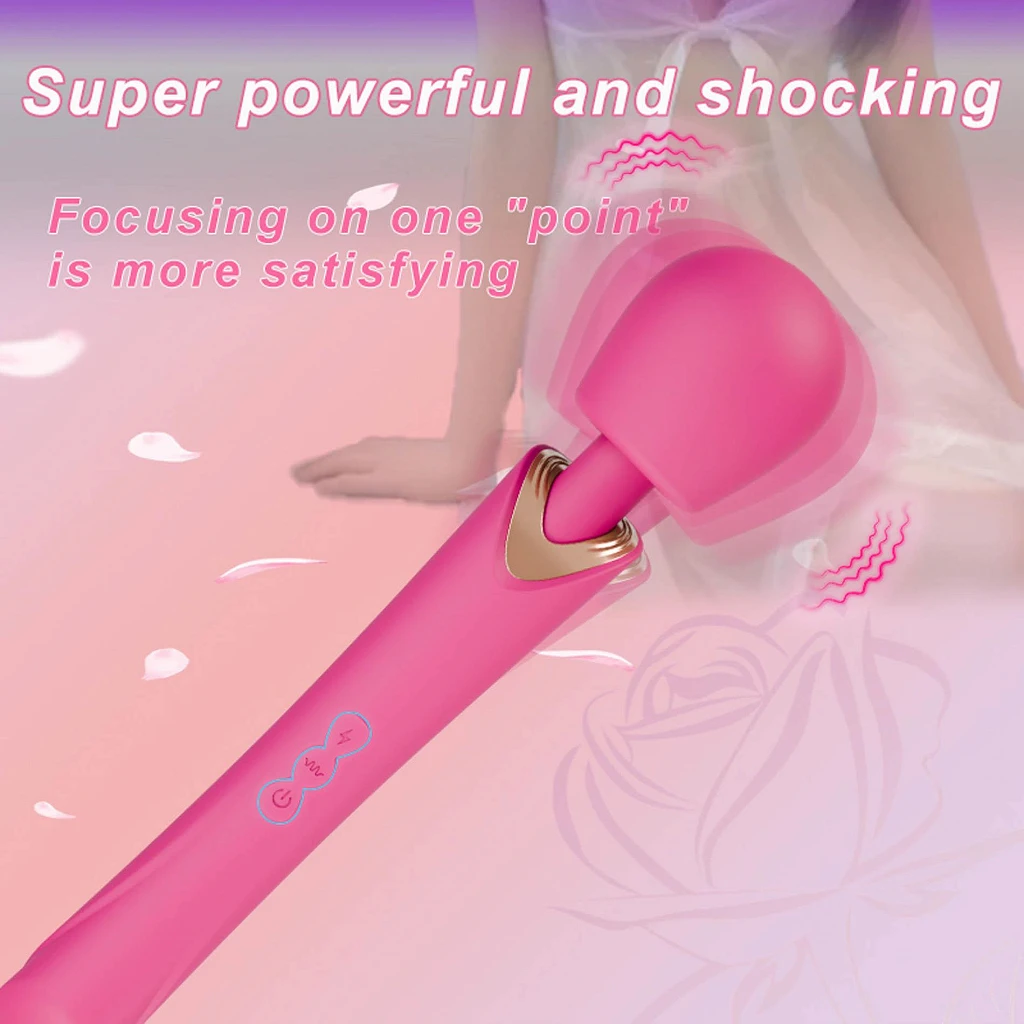 Masażer różdżka Perfect Wand Pink – 30 cm, 10 trybów — zdjęcie 10