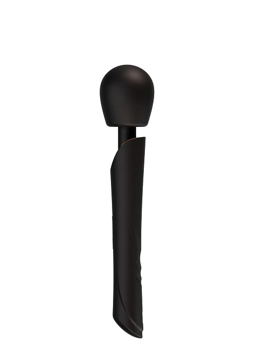 Masażer różdżka Perfect Wand Black – 30 cm, silikon — zdjęcie 2