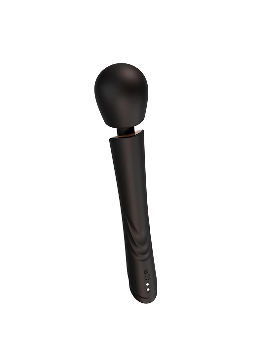 Masażer różdżka Perfect Wand Black – 30 cm, silikon — zdjęcie 6