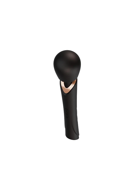 Masażer różdżka Perfect Wand Black – 30 cm, silikon — zdjęcie 8