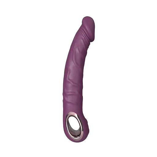 Wibrator realistyczny PURPLE – 10 trybów, USB — zdjęcie 2