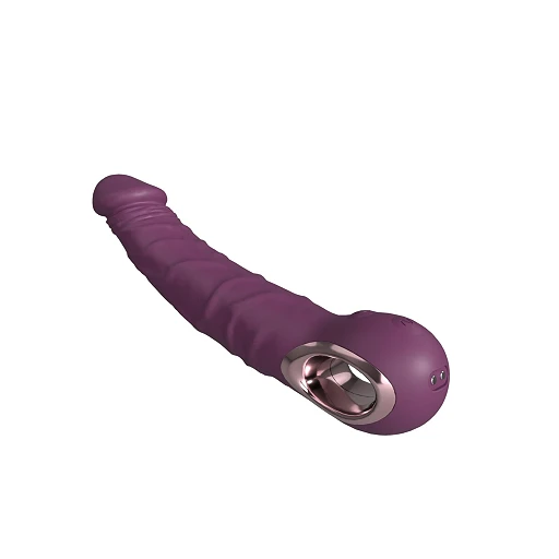 Wibrator realistyczny PURPLE – 10 trybów, USB — zdjęcie 6