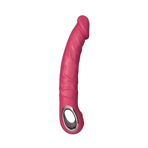 Wibrator realistyczny Pink - 10 trybów, silikon — zdjęcie 2