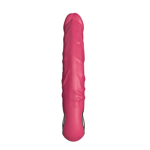 Wibrator realistyczny Pink - 10 trybów, silikon — zdjęcie 3