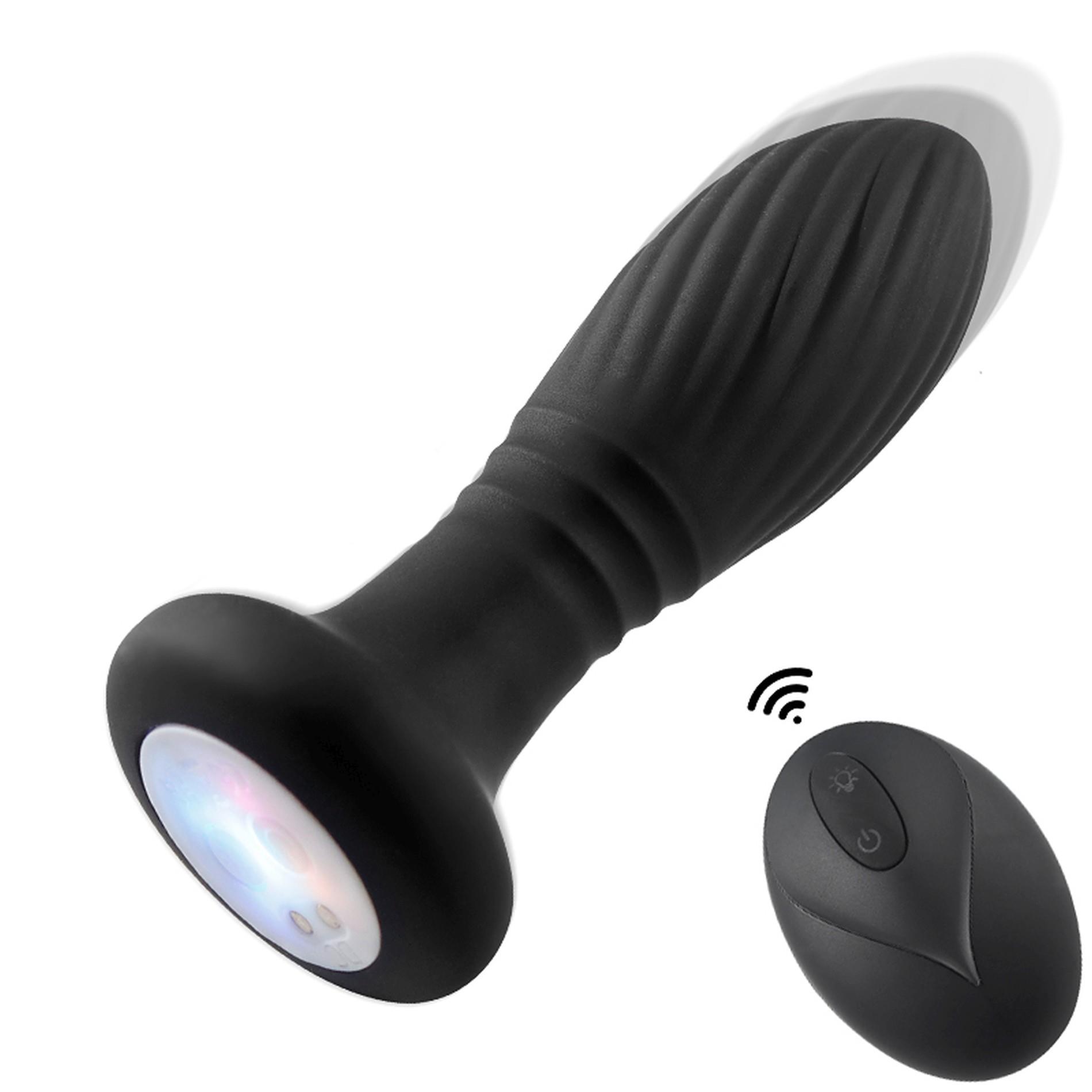 Plug analny Lighting - 9 trybów wibracji — zdjęcie 1