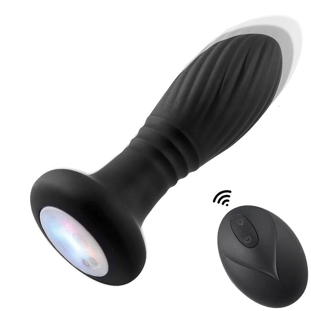 Plug analny Lighting - 9 trybów wibracji