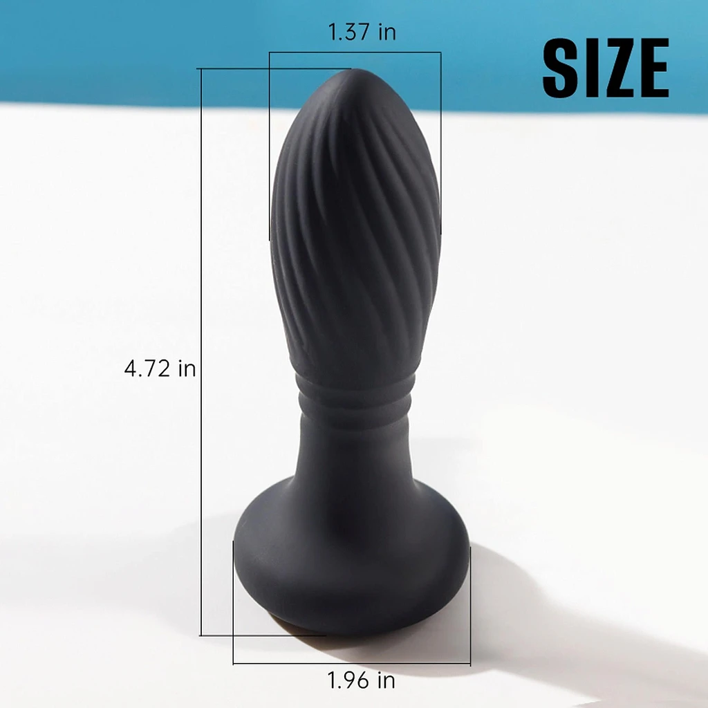 Plug analny Lighting - 9 trybów wibracji — zdjęcie 3