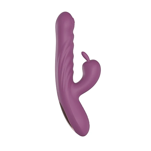 Wibrator króliczek PURPLE – 10 trybów i ruchy pchające — zdjęcie 2